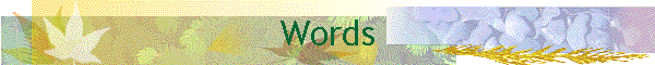 Words